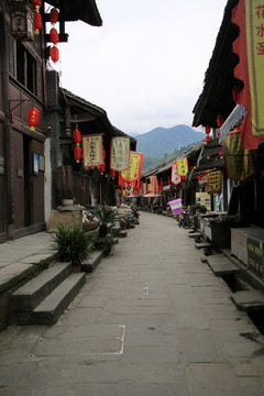 青木川老街街景