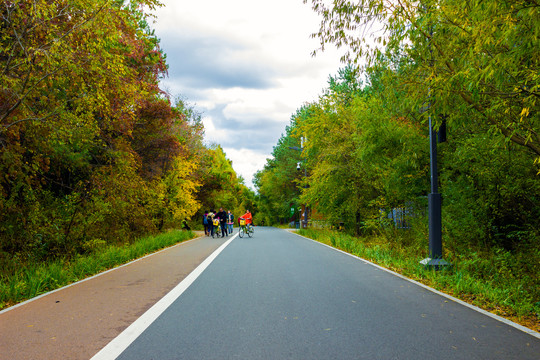 环潭公路秋景