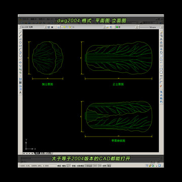 大白菜CAD平面图立面图