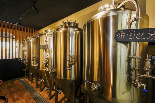 精酿啤酒发酵设备不锈钢发酵罐