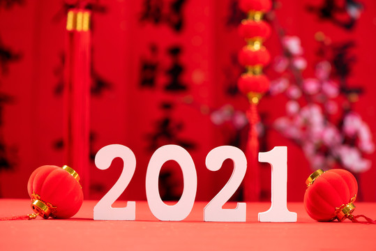 2021新年春节背景