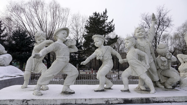 大庆儿童公园记载着童年的回忆