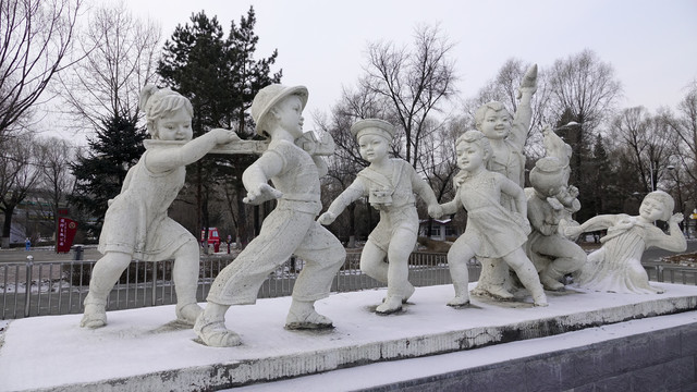 大庆儿童公园记载着童年的回忆