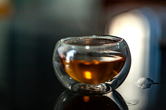 透明茶杯茶具茶文化