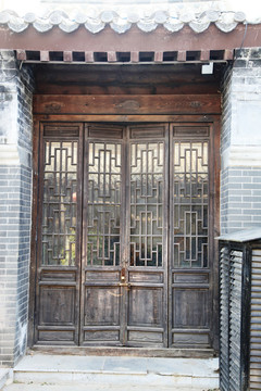 古建筑木门