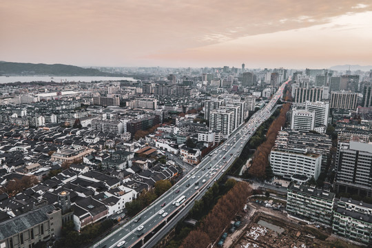 杭州城市建筑景观