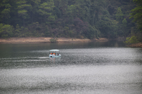 湖景