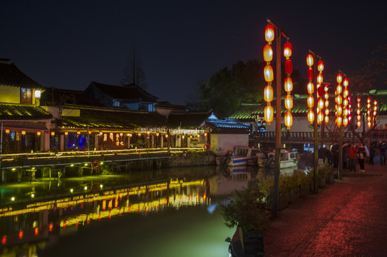 西塘古镇夜景