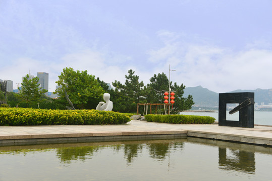 青岛雕塑园园林及雕塑艺术