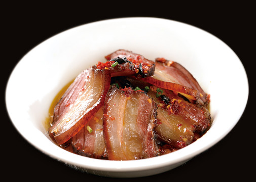 蒸腊肉