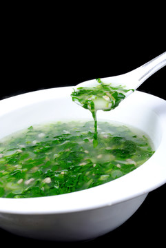 小米青菜汤