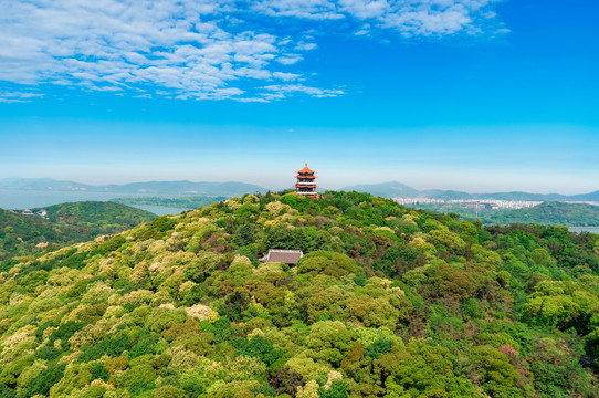 无锡太湖鼋头渚峰顶