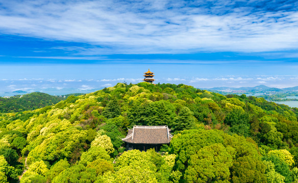 无锡太湖鼋头渚峰顶