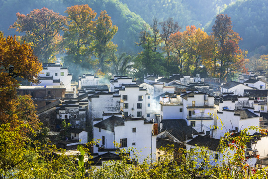 婺源石城秋景