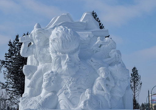 东北雪雕