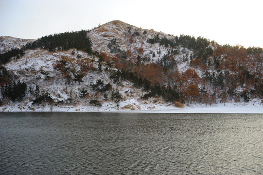 冬天的湖