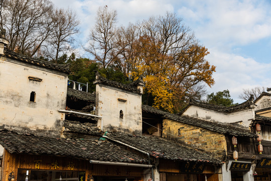 婺源李坑古村