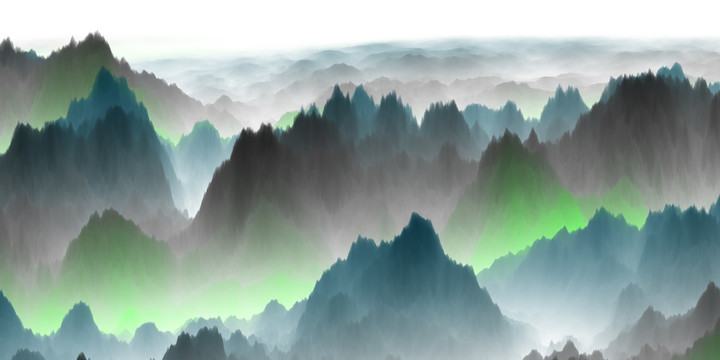 新中式山水