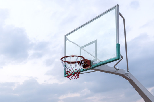 透明篮球框
