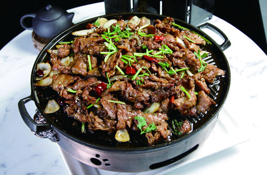蒙古烤牛肉