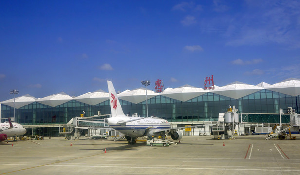 广东惠州平潭机场空港外景