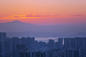 深圳湾日出