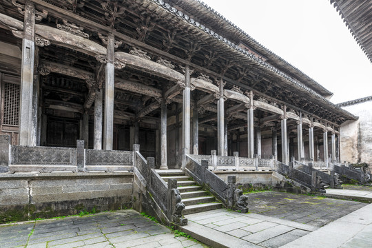 呈坎古村罗东舒祠