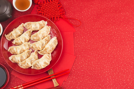春节吃饺子