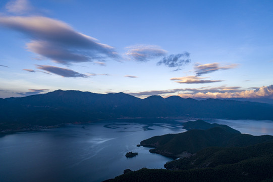 泸沽湖风光