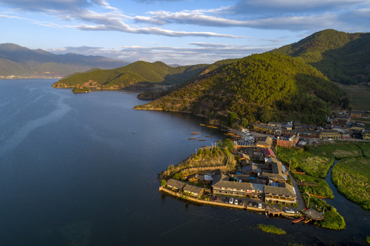泸沽湖风光