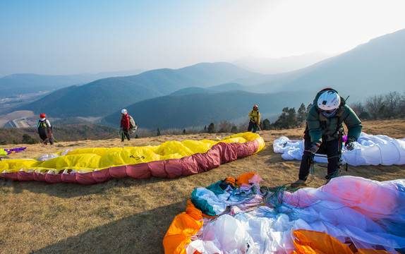 圣境山滑翔伞基地