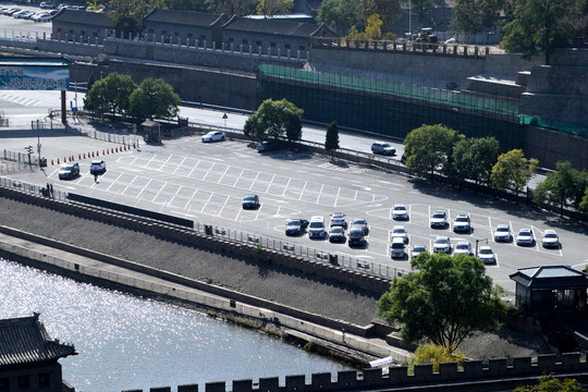 居庸关长城停车场