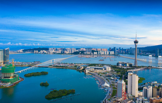 澳门海湾风光