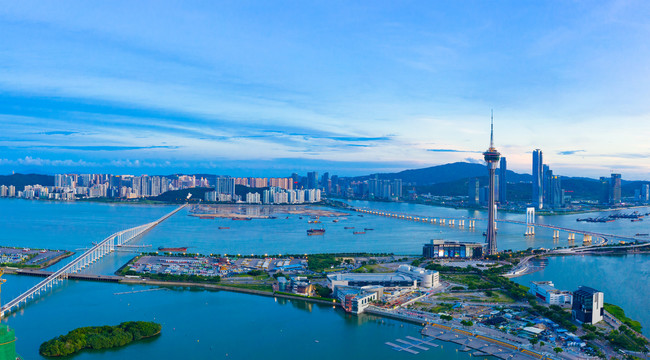 澳门海湾风光