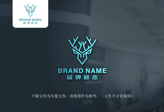 鹿LOGO