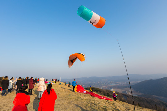 圣境山滑翔伞基地