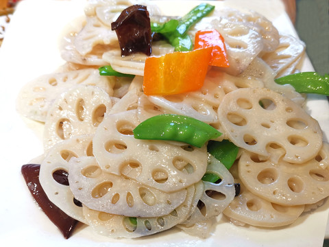 素炒莲藕