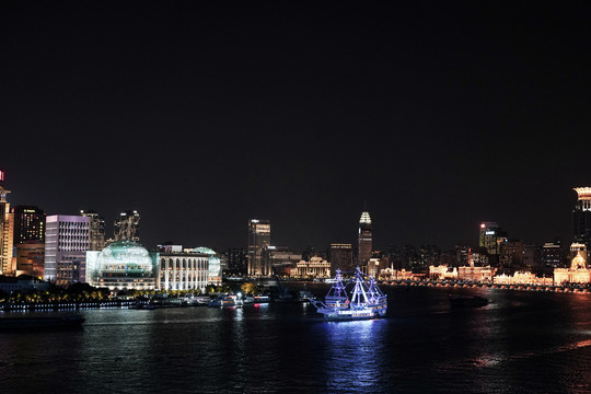 黄浦江夜景