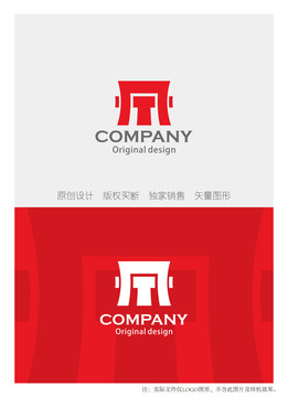 MT字母组合logo设计