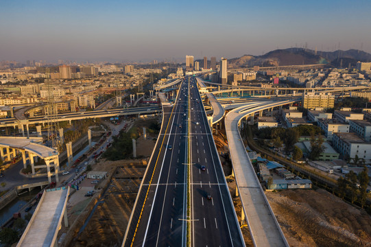 深圳外环高速公路芙蓉立交桥