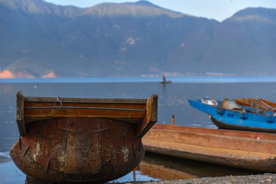 泸沽湖风光