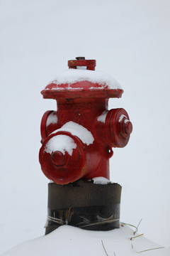雪地消防栓