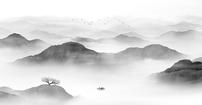 山水画