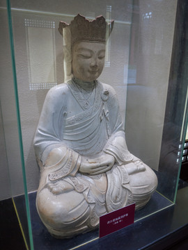 清白瓷地藏菩萨像