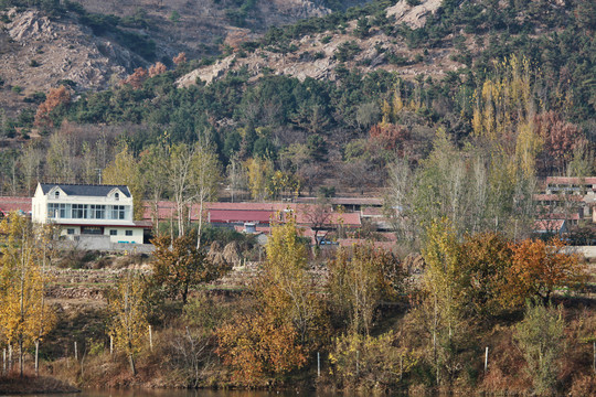 山村秋色