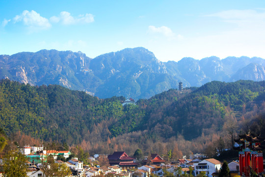 九华山风光