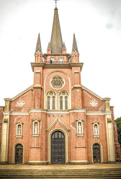 怀旧老上海教堂