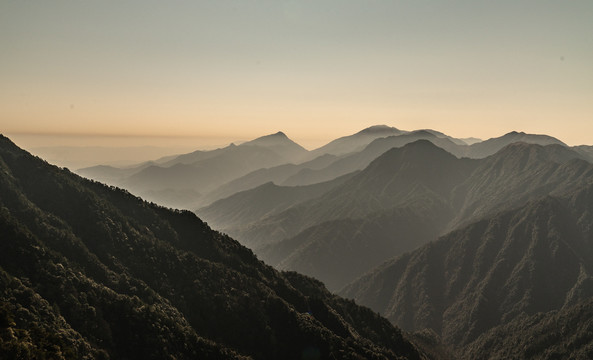 明月山风光