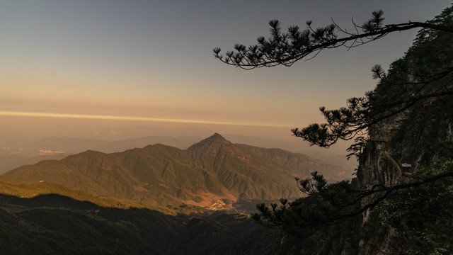 明月山风光