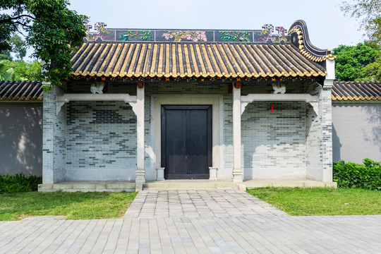 顺峰山公园古建筑